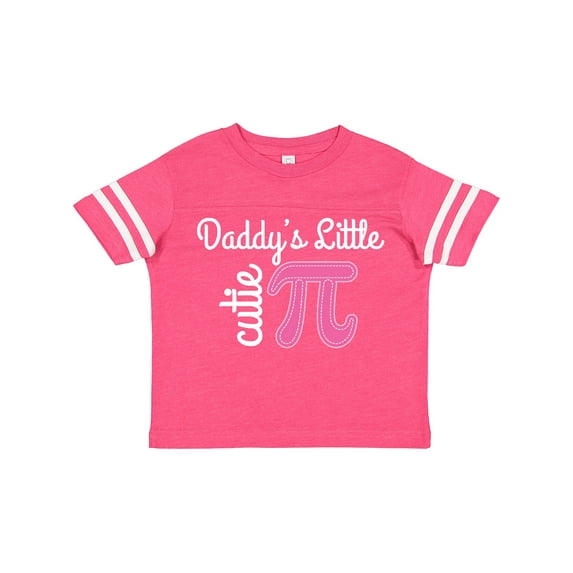 Inktastic Daddy Little Cutie Pi Day Math Girls Girls Toddler T-Shirt