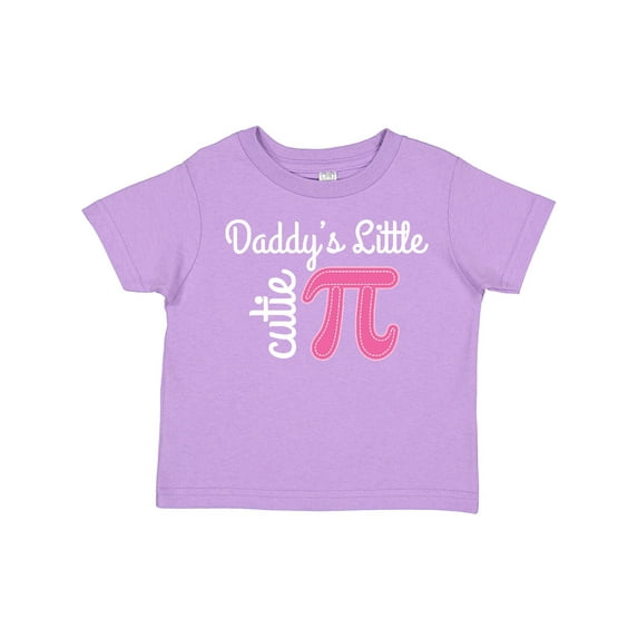 Inktastic Daddy Little Cutie Pi Day Math Girls Girls Toddler T-Shirt