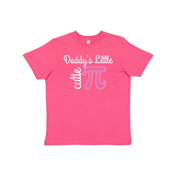 Inktastic Daddy Little Cutie Pi Day Math Girls Youth T-Shirt