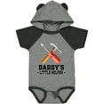 thumbnail image 1 of Inktastic Daddy Little Helper Tools Boys Baby Bodysuit, 1 of 5
