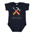 thumbnail image 1 of Inktastic Daddy Little Helper Tools Boys Baby Bodysuit, 1 of 5