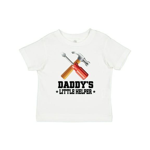 Inktastic Daddy Little Helper Tools Boys Baby T-Shirt
