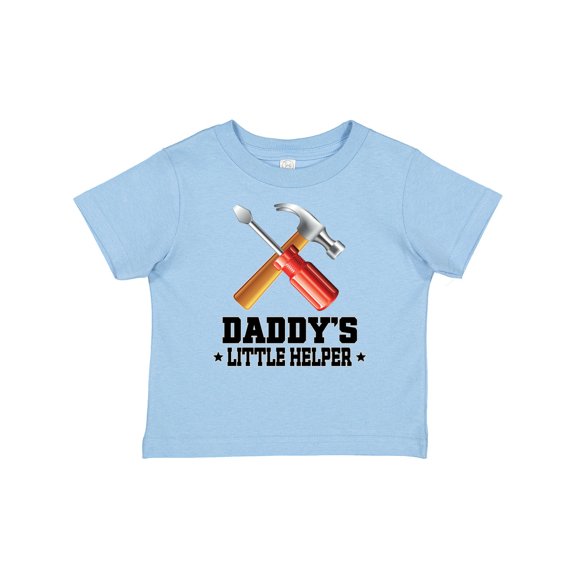 Inktastic Daddy Little Helper Tools Boys Baby T-Shirt