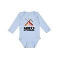 thumbnail image 1 of Inktastic Daddy Little Helper Tools Boys Long Sleeve Baby Bodysuit, 1 of 5