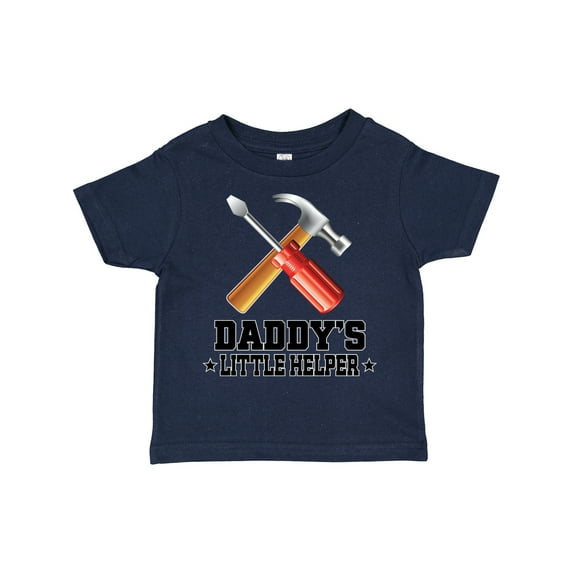 Inktastic Daddy Little Helper Tools Boys Toddler T-Shirt