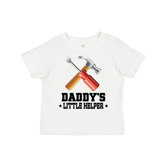 Inktastic Daddy Little Helper Tools Boys Toddler T-Shirt