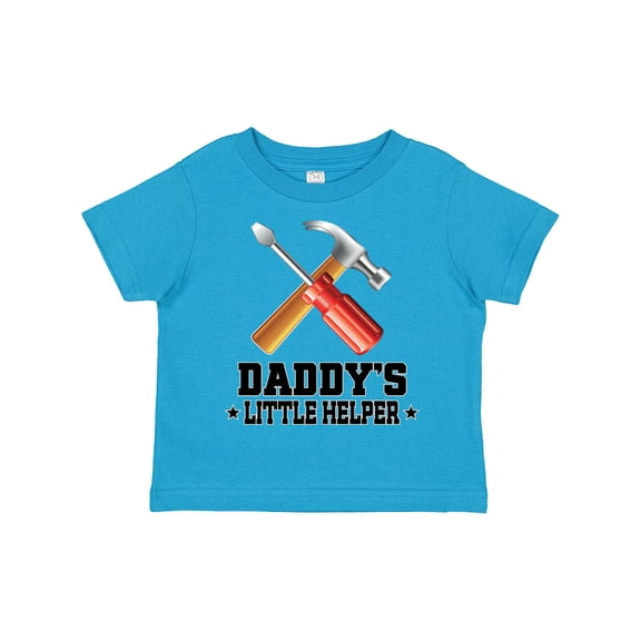 Inktastic Daddy Little Helper Tools Boys Toddler T-Shirt
