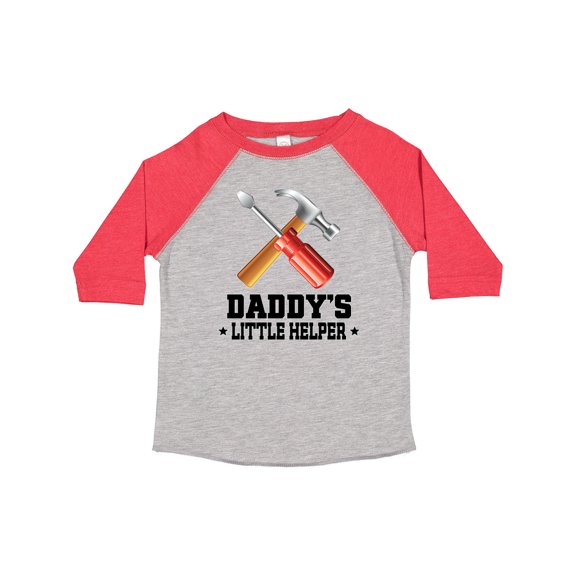 Inktastic Daddy Little Helper Tools Boys Toddler T-Shirt
