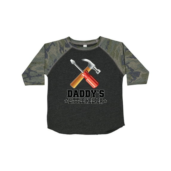 Inktastic Daddy Little Helper Tools Boys Toddler T-Shirt
