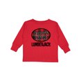 thumbnail image 1 of Inktastic Daddy Little Lumberjack Plaid Boys Long Sleeve Toddler T-Shirt, 1 of 5