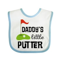 Inktastic Daddy Little Putter Mini Golf Boys or Girls Baby Bib