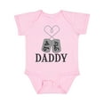 thumbnail image 1 of Inktastic Daddy Military Family Childs Boys or Girls Baby Bodysuit, 1 of 5