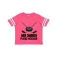 thumbnail image 1 of Inktastic Daddy Plays Hockey Sports Boys or Girls Toddler T-Shirt, 1 of 5