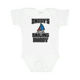 thumbnail image 1 of Inktastic Daddy Sailing Buddy Sailboat Boys or Girls Baby Bodysuit, 1 of 5