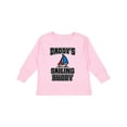 thumbnail image 1 of Inktastic Daddy Sailing Buddy Sailboat Boys or Girls Long Sleeve Toddler T-Shirt, 1 of 5