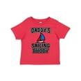 thumbnail image 1 of Inktastic Daddy Sailing Buddy Sailboat Boys or Girls Toddler T-Shirt, 1 of 5