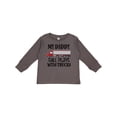 thumbnail image 1 of Inktastic Daddy Still Plays with Trucks Boys Long Sleeve Toddler T-Shirt, 1 of 5