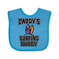 thumbnail image 1 of Inktastic Daddy Surfing Buddy Kids Surfer Boys or Girls Baby Bib, 1 of 4