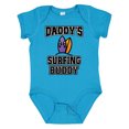 thumbnail image 1 of Inktastic Daddy Surfing Buddy Kids Surfer Boys or Girls Baby Bodysuit, 1 of 5