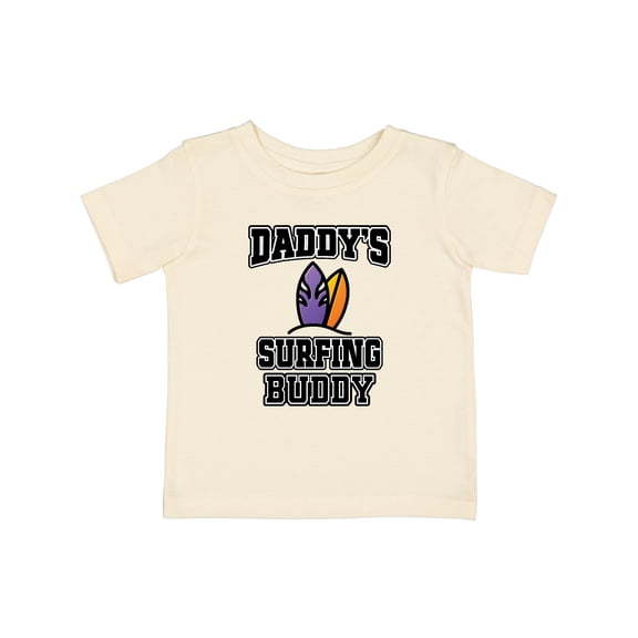 Inktastic Daddy Surfing Buddy Kids Surfer Boys or Girls Baby T-Shirt