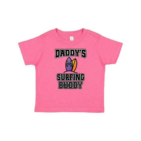 Inktastic Daddy Surfing Buddy Kids Surfer Boys or Girls Baby T-Shirt