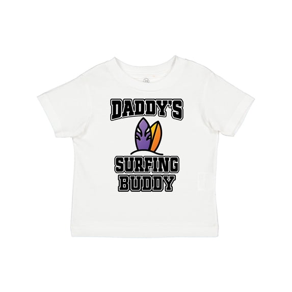 Inktastic Daddy Surfing Buddy Kids Surfer Boys or Girls Toddler T-Shirt