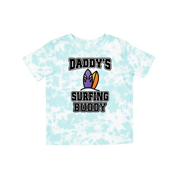 Inktastic Daddy Surfing Buddy Kids Surfer Boys or Girls Toddler T-Shirt