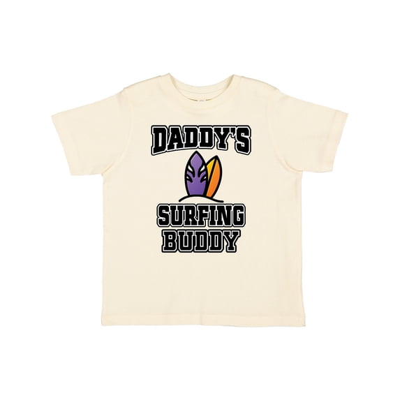 Inktastic Daddy Surfing Buddy Kids Surfer Boys or Girls Toddler T-Shirt