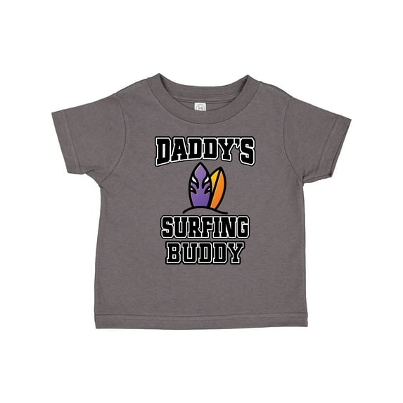 Inktastic Daddy Surfing Buddy Kids Surfer Boys or Girls Toddler T-Shirt