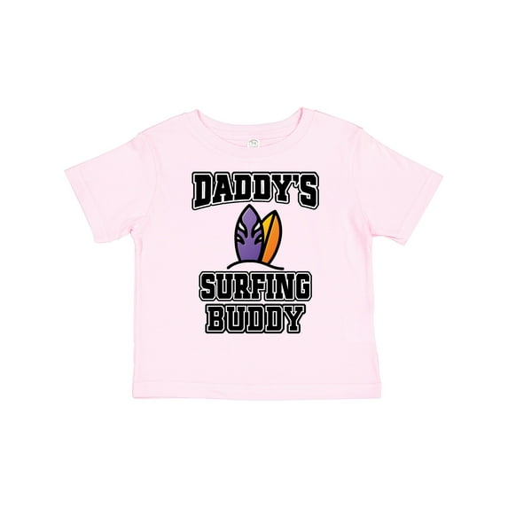 Inktastic Daddy Surfing Buddy Kids Surfer Boys or Girls Toddler T-Shirt