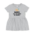 thumbnail image 1 of Inktastic Daddy Will You Marry My Mommy with Rings for Proposal Girls Baby Dress, 1 of 5