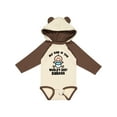 thumbnail image 1 of Inktastic Daddy Worlds Best Barber Childs Boys Long Sleeve Baby Bodysuit, 1 of 5