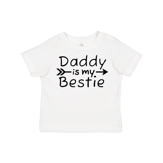 Inktastic Daddy is My Bestie Boys or Girls Toddler T-Shirt