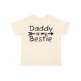 thumbnail image 1 of Inktastic Daddy is My Bestie Boys or Girls Toddler T-Shirt, 1 of 5