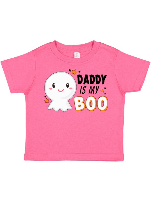 Daddy is My Boo with Cute Ghost Boys or Girls Toddler T-Shirt
