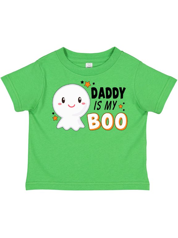 Daddy is My Boo with Cute Ghost Boys or Girls Toddler T-Shirt