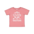thumbnail image 1 of Inktastic Daddy is My Valentine Girls Girls Baby T-Shirt, 1 of 5