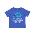 thumbnail image 1 of Inktastic Daddy is Worlds Best Pilot Airplane Childs Boys or Girls Toddler T-Shirt, 1 of 5