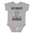 thumbnail image 1 of Inktastic Daddy is a Nurse Baby Boys or Girls Baby Bodysuit, 1 of 5
