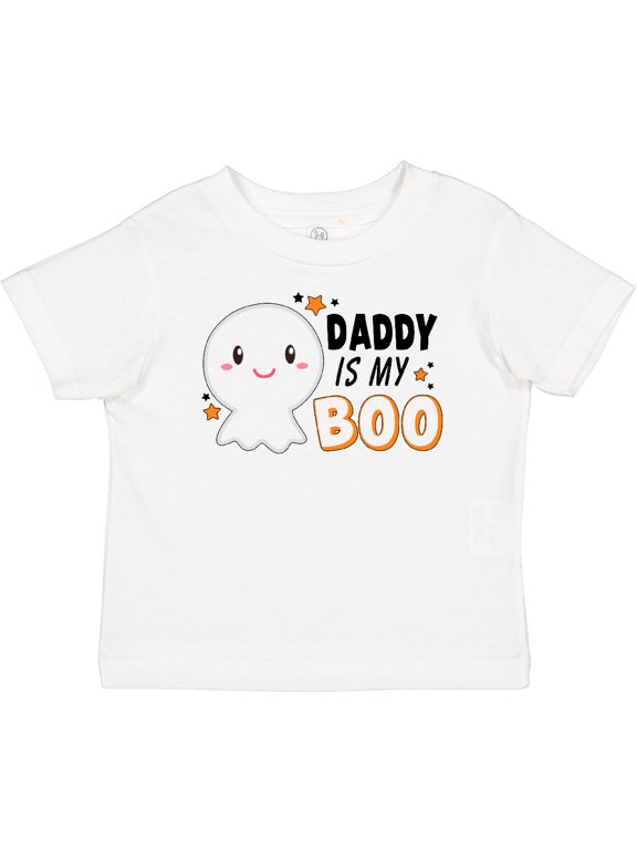 Daddy is my Boo with Cute Ghost Boys or Girls Baby T-Shirt