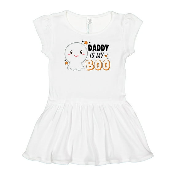 Inktastic Daddy is my Boo with Cute Ghost Girls Baby Dress