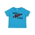 thumbnail image 1 of Inktastic Daddy's Best Friend- Arrow and Plaid Letters Boys or Girls Baby T-Shirt, 1 of 5