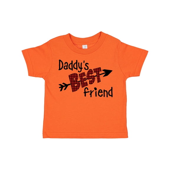 Inktastic Daddy's Best Friend Arrow and Plaid Letters Boys or Girls Toddler T-Shirt