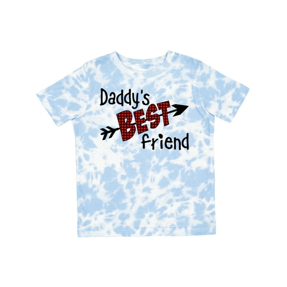 Inktastic Daddy's Best Friend Arrow and Plaid Letters Boys or Girls Toddler T-Shirt