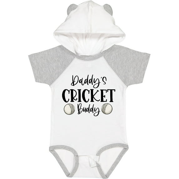 Inktastic Daddy's Cricket Buddy Boys or Girls Baby Bodysuit