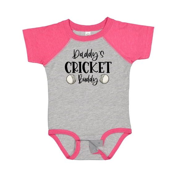 Inktastic Daddy's Cricket Buddy Boys or Girls Baby Bodysuit