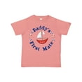 thumbnail image 1 of Inktastic Daddy's First Mate Boys or Girls Toddler T-Shirt, 1 of 5