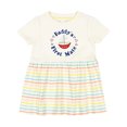 thumbnail image 1 of Inktastic Daddy's First Mate Girls Baby Dress, 1 of 5