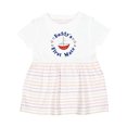 thumbnail image 1 of Inktastic Daddy's First Mate Girls Baby Dress, 1 of 5