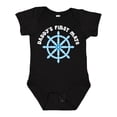 thumbnail image 1 of Inktastic Daddy's First Mate Sailing Nautical Boys Baby Bodysuit, 1 of 5